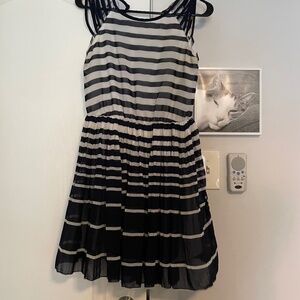 Cute dress from Francesca’s with fading stripes